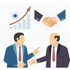 矢量图合作共赢