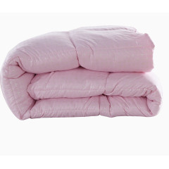 粉色床上用品棉被