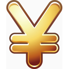 金色图标 金融符号
