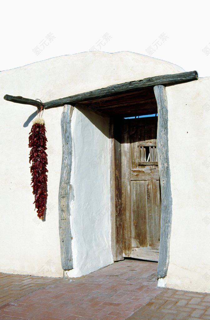 农村小屋一角