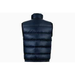 立领无袖时尚休闲羽绒服男士外套