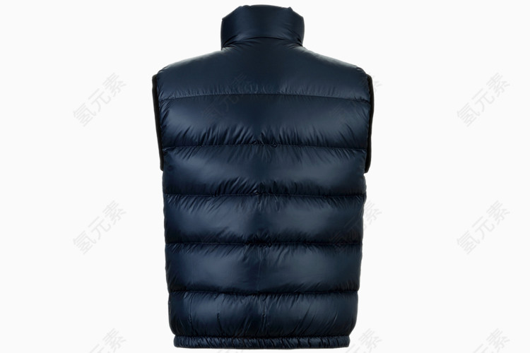 立领无袖时尚休闲羽绒服男士外套