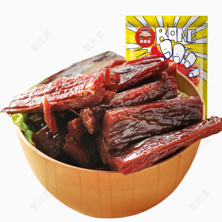 棒棒娃牛肉干