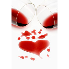 浪漫红酒高脚杯