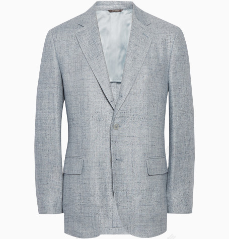 浅灰色男士正品西装