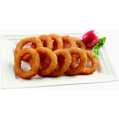 鱿鱼圈美食图片素材