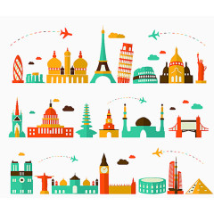 各国标志性建筑