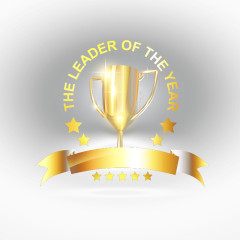 有质感的金属奖杯