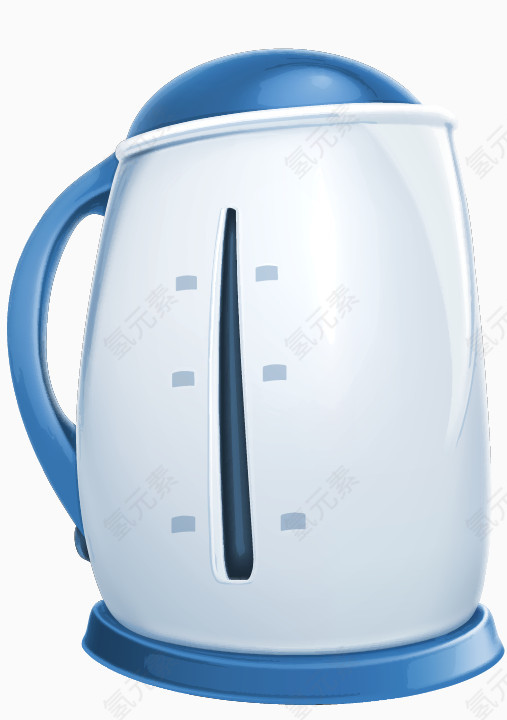 热水壶矢量图