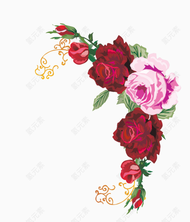 鲜艳的花朵