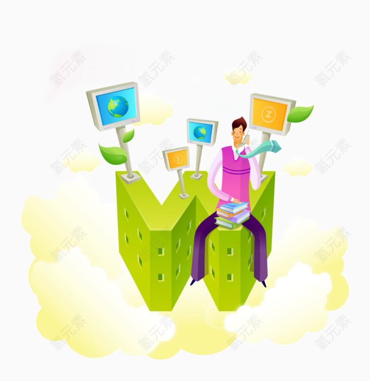 网络科技素材
