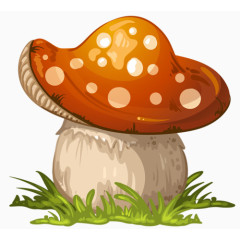 卡通蘑菇