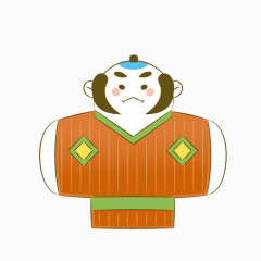 卡通日本武士