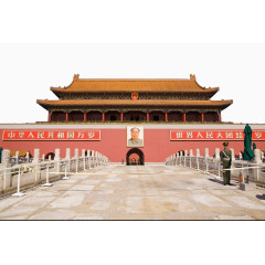 旅游景点首都天安门