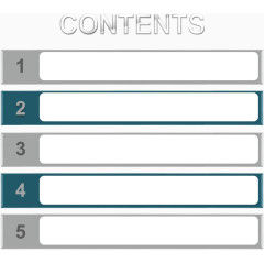 简约商务目录页.