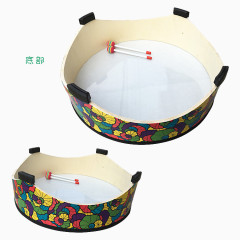 音乐启蒙玩具鼓底面