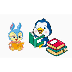 小兔子与企鹅