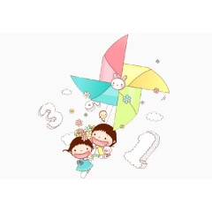 儿童教学素材插画