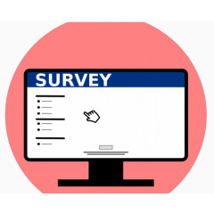 问卷调查电脑图标