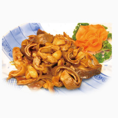 卤肉猪耳朵模型