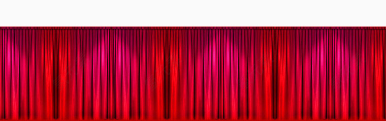 红色幕布背景