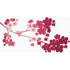 中国风梅花