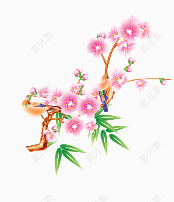 腊梅的喜鹊