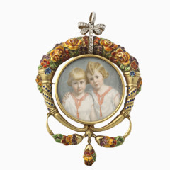 精美精致怀表框素材