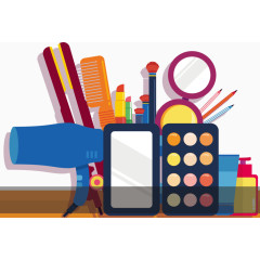 女生化妆美容工具