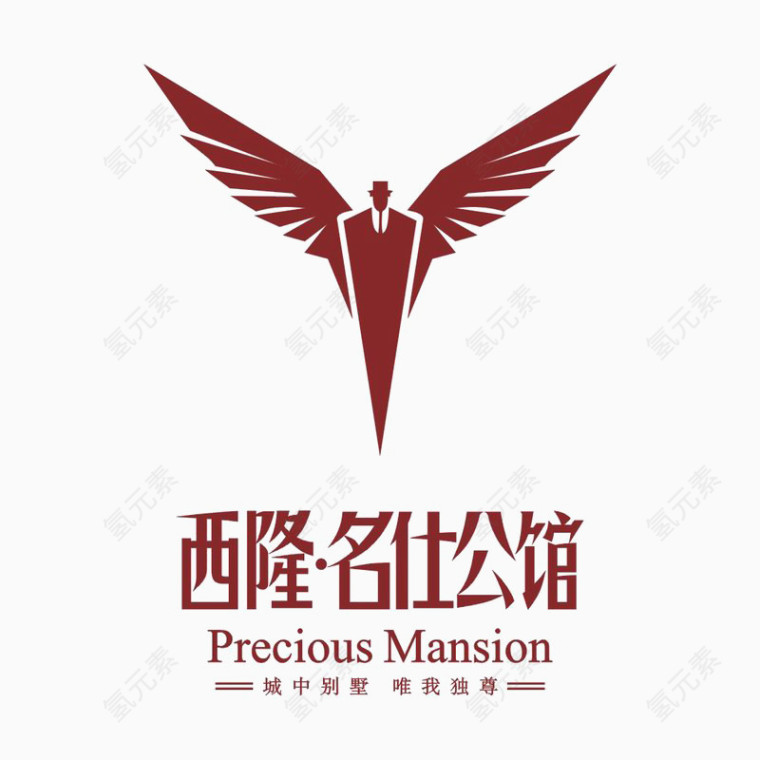 西陇名仕公馆标识