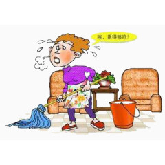 打扫卫生素材