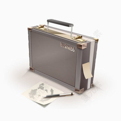 箱子上的便利贴