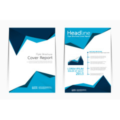 矢量宣传单页素材