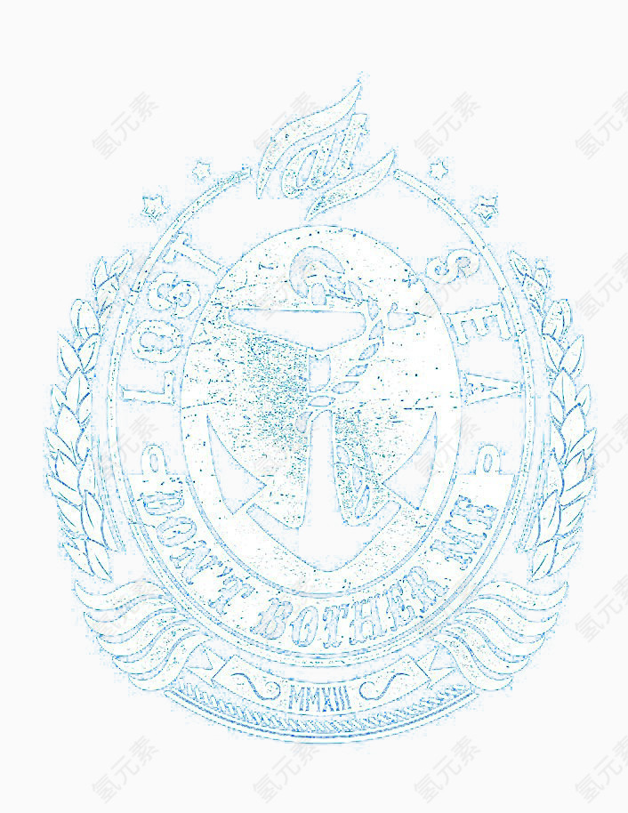 麦穗图案创意字母潮流图案设计