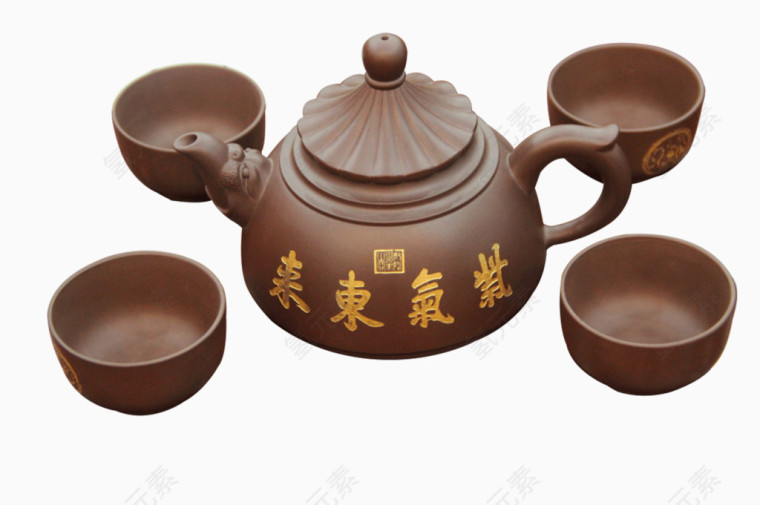 紫气东来茶壶