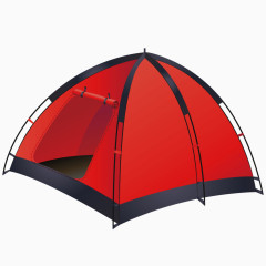 红色帐篷