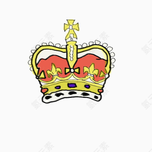 手绘皇冠