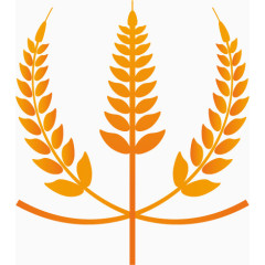 精美麦子设计图标矢量素材