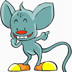 卡通可爱小老鼠