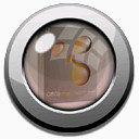 纽扣晶体系统图标