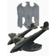 纳粹飞机与纳粹标志