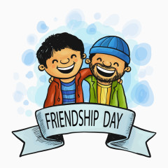 矢量友谊日