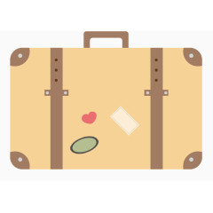 矢量手提箱素材
