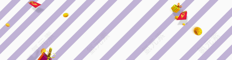 条纹被禁漂浮红包礼盒