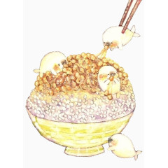 可爱纳豆