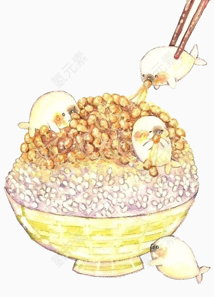可爱纳豆