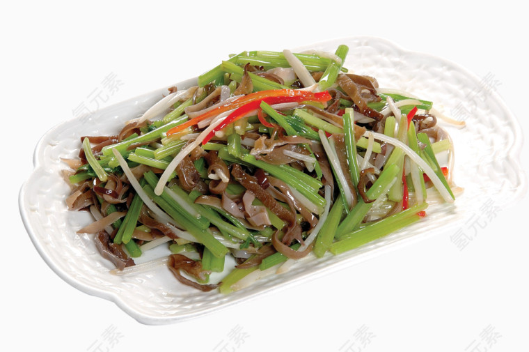 素炒三丝
