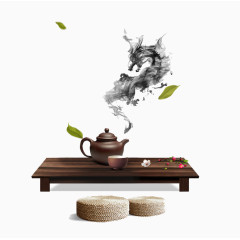 茶艺矢量图