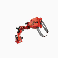 红色工业机器人