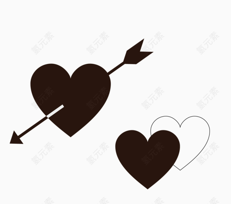 矢量婚礼邀请函素材